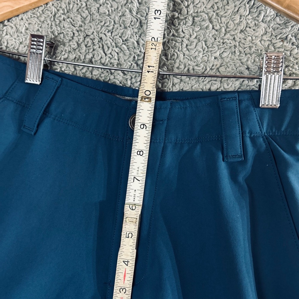 Under Armour Teal Blue Nylon Blend Performance Pants 30/32 Gorpcore Techwear - Picture 5 of 8